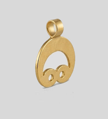 22KT Gold Lord Swaminarayan Pendant | Divine Spiritual Gold Locket
