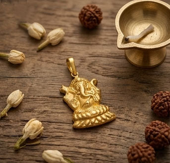 22 कैरेट सोने का तिरुपति बालाजी पेंडेंट | वेंकटेश्वर स्वामी धार्मिक आभूषण