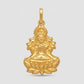 22KT Gold Lord Hanuman Pendant | Bajrangbali Devotional Gold Locket