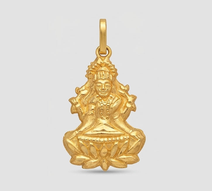 22KT Gold Lord Hanuman Pendant | Bajrangbali Devotional Gold Locket
