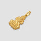 22KT Gold Lord Hanuman Pendant | Bajrangbali Devotional Gold Locket