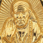 22KT Gold Shirdi Sai Baba Pendant | Devotional Spiritual Gold Jewelry