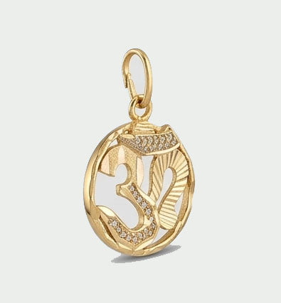 22KT Gold Goddess Lakshmi Pendant | Wealth & Prosperity Religious Jewelry