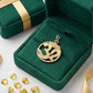 22KT Gold Goddess Lakshmi Pendant | Wealth & Prosperity Religious Jewelry