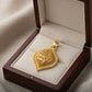 22KT Yellow Gold Lord Ganesha Oval Pendant | Divine Religious Jewelry