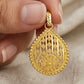 22KT Gold Lord Hanuman Pendant | Bajrangbali Devotional Gold Jewelry
