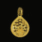 22KT Gold Lord Hanuman Pendant | Bajrangbali Devotional Gold Jewelry