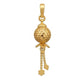 22KT Gold Maa Durga Pendant | Sherawali Mata Religious Locket