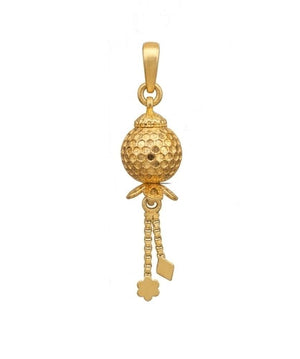 22KT Gold Maa Durga Pendant | Sherawali Mata Religious Locket