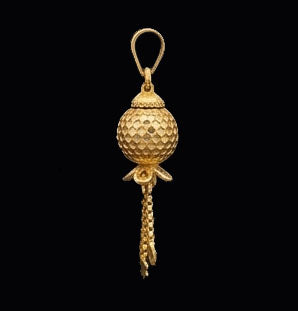 22KT Gold Maa Durga Pendant | Sherawali Mata Religious Locket