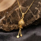 22KT Gold Maa Durga Pendant | Sherawali Mata Religious Locket