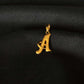 22K Gold Letter "A" Script Pendant (Without Chain)