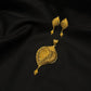 22K Gold Pendant Set with Leaf Motif & Detailed Filigree.  (without chain)