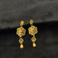 22K Gold Statement Necklace and Earrings Set