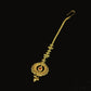 22KT Gold Goddess Lakshmi Temple Maang Tikka | Religious Bridal Jewelry