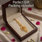 22KT Gold Chandbali Style Maang Tikka | Royal Meenakari Gold Jewelry