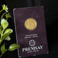 PremSay Jewel House 24K (999) Pure Gold Coin - 100mg Wedding Couple