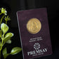 PremSay Jewel House 24K (999) Pure Gold Coin - 200mg with Lord Ganesha