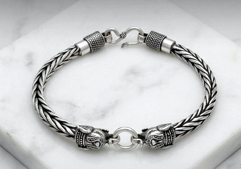 Bold & Artisan-Crafted: 92.5 Silver Statement Bracelet