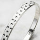 Premsay Jewellers 92.5 Sterling Silver Braided Motif Bracelet