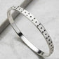 Premsay Jewellers 92.5 Sterling Silver Braided Motif Bracelet