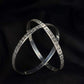 Premsay Jewellers 92.5 Sterling Silver Braided Motif Bracelet