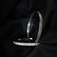 Premsay Jewellers 92.5 Sterling Silver Braided Motif Bracelet