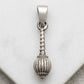 Hanuman Gada Sterling Silver Power Pendant