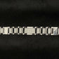 Modern Link Sterling Silver Men’s Executive Bracelet