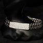 Stardust Pave Sterling Silver Men’s President Bracelet