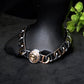Imperial Grecian Dual-Tone Sterling Silver Bracelet