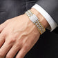 Jubilee Executive Dual-Tone Sterling Silver Bracelet