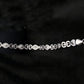 Vintage Filigree Sterling Silver Gents Link Bracelet