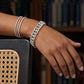 Urban Mesh Sterling Silver Gents Curb Bracelet