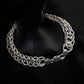 Urban Mesh Sterling Silver Gents Curb Bracelet