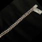 Presidential Two-Tone Sterling Silver Gents Link Bracelet