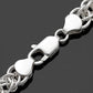 Imperial Byzantine Sterling Silver Gents Link Bracelet