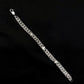 Imperial Byzantine Sterling Silver Gents Link Bracelet