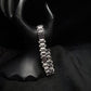 PSJ Executive Textured Link Sterling Silver Gents Bracelet