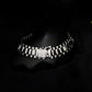 Executive Textured Link Sterling Silver Gents Bracelet