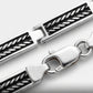 Artisan Filigree Sterling Silver Gents Bar Bracelet