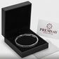 Artisan Filigree Sterling Silver Gents Bar Bracelet