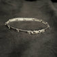Artisan Filigree Sterling Silver Gents Bar Bracelet