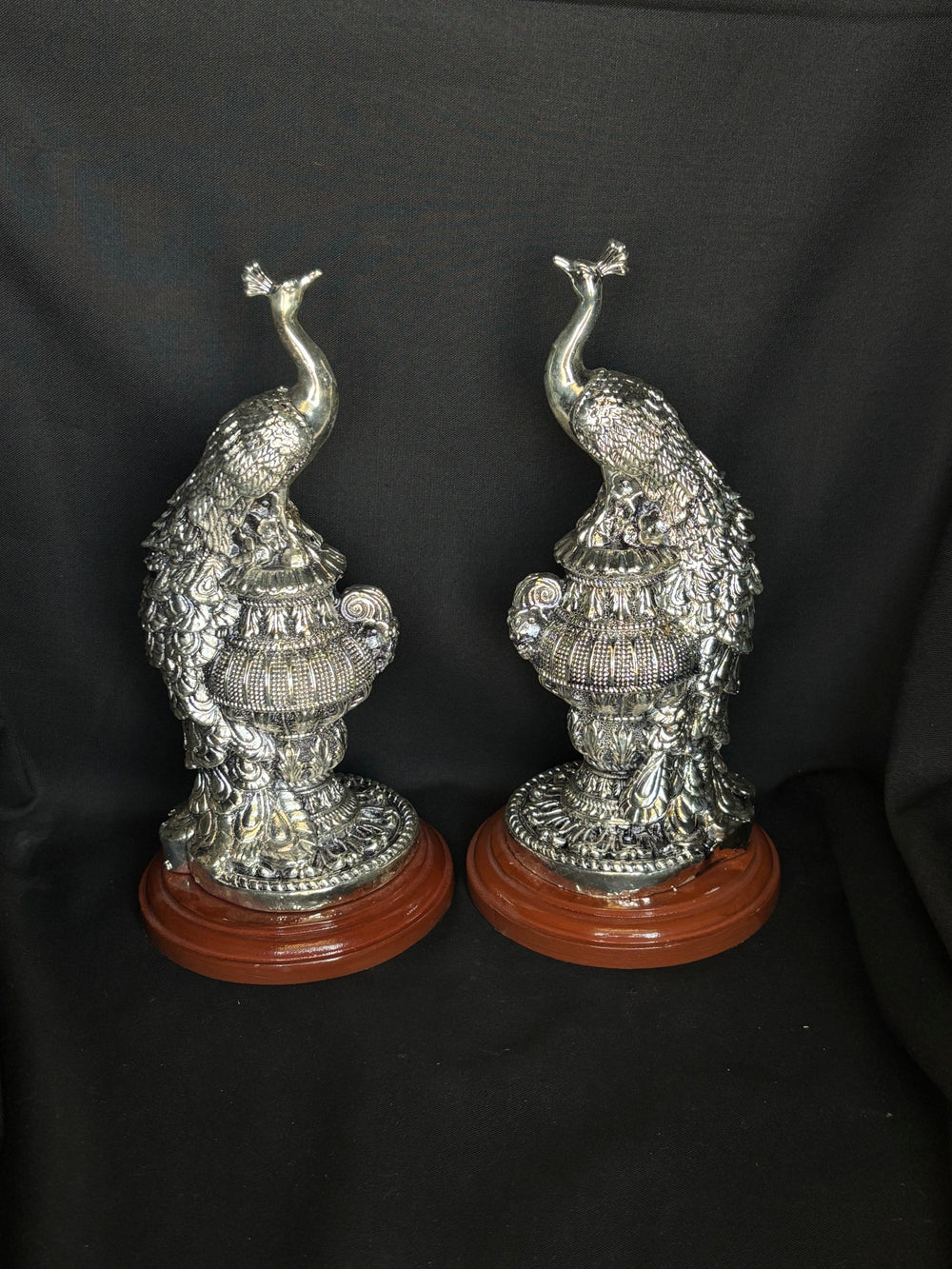 999 Pure Silver Foil Swan Pair