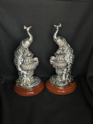 999 Pure Silver Foil Swan Pair