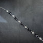 Midnight Infinity Sterling Silver Ladies Charm Bracelet