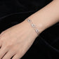 Celestial Starburst Sterling Silver Ladies Bracelet