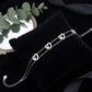 Celestial Starburst Sterling Silver Ladies Bracelet