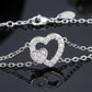 Celestial Starburst Sterling Silver Ladies Bracelet