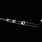 Celestial Starburst Sterling Silver Ladies Bracelet